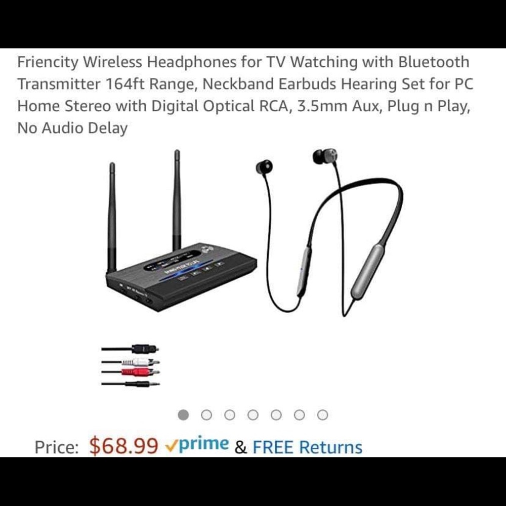 Wireless Headphones for TV